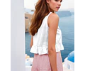 Ruffled Crop Top Sewing Pattern for Women PDF | XS-XXXL | Women Top Pattern | Sleeveless Top | Women Sewing Pattern | Tank Top Pattern