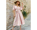 Maxi Dress Sewing Pattern | Wrap Dress Pattern |Summer Dress Pattern | Women Sewing Pattern | Women Dress | Sewing Patterns for Women Dress