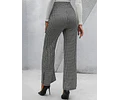 Flare Leg Slit Pants Sewing Pattern for Women | Flare Leg Trouser Pattern | Wide leg pants pattern | High waisted pants pattern PDF | S-XL