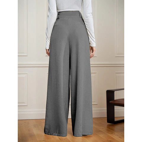 Wide Leg Palazzo Pants Sewing Pattern | Women Pants Pattern | Trousers Pattern | Women Sewing Patterns | Palazzo Pants Pattern High Waist