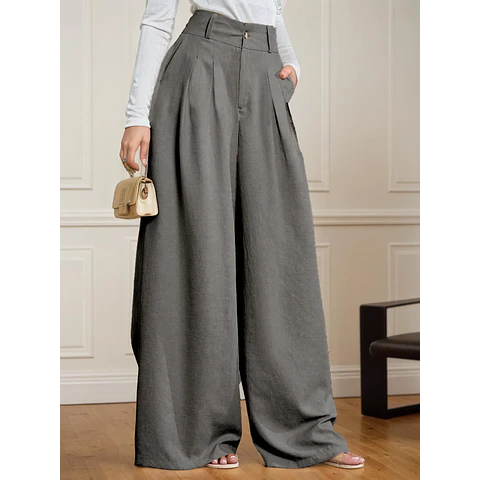Wide Leg Palazzo Pants Sewing Pattern | Women Pants Pattern | Trousers Pattern | Women Sewing Patterns | Palazzo Pants Pattern High Waist