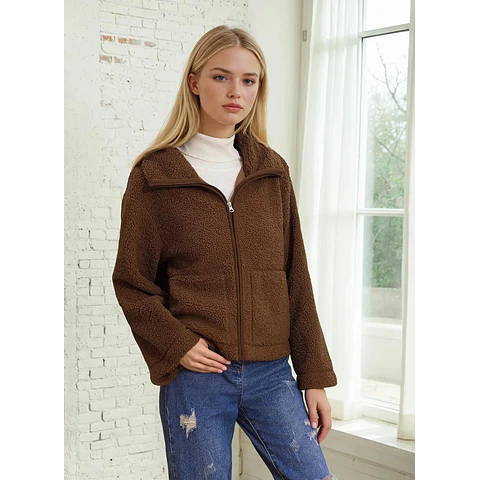 Jacket Sewing Pattern for Women, Women Sewing Pattern, Teddy Jacket, Zip Up Jacket, Beginner Sewing Pattern, Coat Sewing Pattern, Women Coat