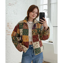 Jacket Sewing Pattern for Women | Coat Pattern | Sewing Patterns | Women Sewing Pattern Patchwork | Beginner Jacket, Quilted Jacket