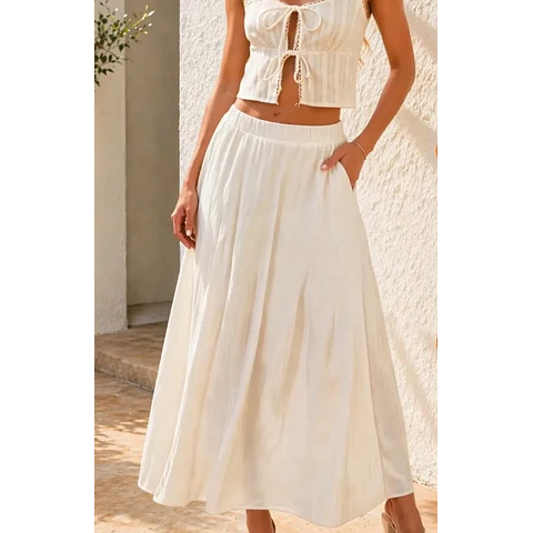 Easy Skirt with Pockets Sewing Pattern | Maxi Skirt Pattern | Women Skirt Pattern | Sewing Patterns | Women Sewing Pattern, Skirt Pockets