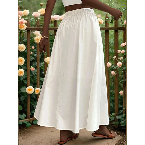 Easy Skirt with Pockets Sewing Pattern | Maxi Skirt Pattern | Women Skirt Pattern | Sewing Patterns | Women Sewing Pattern, Skirt Pockets