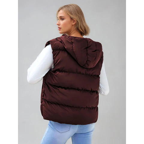 Puffer Vest Pattern | Hoodie Puffer Vest | Hooded Vest | Women Sewing Pattern | Jacket Pattern | Vest Pattern | Sewing Patterns