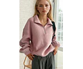 Sweatshirt Sewing Pattern for Women, Women Sweater Pattern, Zip Up Sweater Pattern, Women Sewing Pattern, Beginner Sewing Pattern Sweatshirt