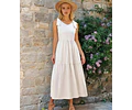 Summer Dress Sewing Pattern | Dress Pattern | Sewing Patterns | Women Patterns | Tiered Dress | Summer Dress | Beginner Sewing Pattern Dress