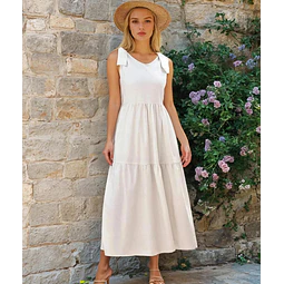 Summer Dress Sewing Pattern | Dress Pattern | Sewing Patterns | Women Patterns | Tiered Dress | Summer Dress | Beginner Sewing Pattern Dress