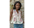 Peplum Top Sewing Pattern | Women Sewing Pattern | Blouse Pattern | Front Tie Top Pattern | Sewing Patterns for Beginner Top | Tank Top