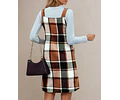Pinafore Dress Pattern, Overall Dress Pattern,  Dress Sewing Pattern, Sewing Patterns, Women Dress Sewing Pattern Overall Dress with pockets