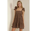 Summer Dress Sewing Pattern | Shoulder Tie Dress Pattern | Tiered Dress Pattern | Gathered Dress Pattern | Ruffle Dress Pattern Women