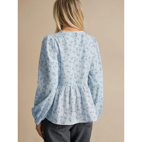 Blouse Sewing Pattern, Front Tie Blouse, Knot Blouse, Shirt Pattern, Milkmaid Pattern, Women Shirt, Peplum Top, Peplum Blouse Pattern Women