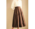 Skirt Sewing Pattern | Skirt Pattern | Women Pattern Skirt | Sewing Patterns | Pleated Skirt Pattern | Vintage Skirt Pattern | Midi Skirt