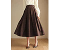 Skirt Sewing Pattern | Skirt Pattern | Women Pattern Skirt | Sewing Patterns | Pleated Skirt Pattern | Vintage Skirt Pattern | Midi Skirt