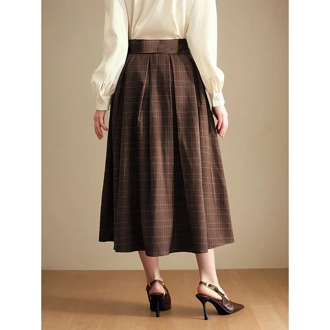 Skirt Sewing Pattern | Skirt Pattern | Women Pattern Skirt | Sewing Patterns | Pleated Skirt Pattern | Vintage Skirt Pattern | Midi Skirt