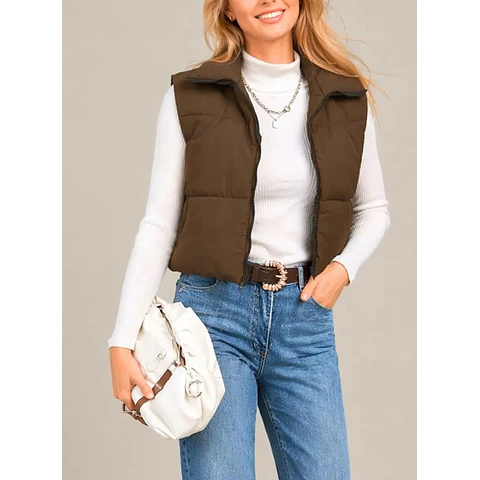 Puffer Vest Sewing Pattern | Puffer Vest | Jacket Pattern | Sewing Pattern Puffer Vest | Coat Sewing Pattern, Vest Jacket Coat Pattern Women