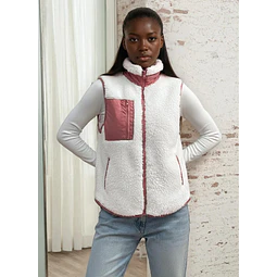 Teddy Vest Sewing Pattern | Sewing Patterns | Women Pattern | Jacket Sewing Pattern | XS-XXXL | Puffer Vest Sewing Pattern for Women