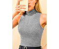 Tank Top Sewing Pattern | Mock Neck Top Pattern | Women Sewing Pattern Top | Turtleneck Top Pattern | Women Patterns | Fitted Top Pattern