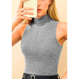 Tank Top Sewing Pattern | Mock Neck Top Pattern | Women Sewing Pattern Top | Turtleneck Top Pattern | Women Patterns | Fitted Top Pattern