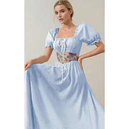 Milkmaid Dress & Corset Patterns |  Dress Sewing Pattern | Cottagecore Dress pattern | Corset Dress Pattern | Corset Pattern | Maxi Dress