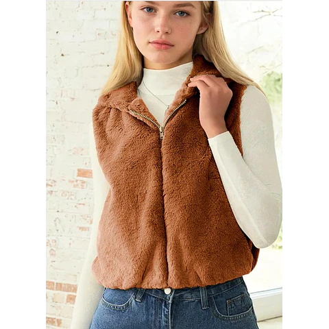 Hooded Vest Sewing Pattern for Women | Sewing Patterns | Women Pattern | Jacket Sewing Pattern | Puffer Vest Pattern Women | Teddy Vest