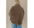 Oversized Sweater Sewing Pattern, Women Sweatshirt, Zip Sweater Pattern, Women Sewing Pattern, Beginner Sewing Pattern Sweatshirt