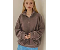 Oversized Sweater Sewing Pattern, Women Sweatshirt, Zip Sweater Pattern, Women Sewing Pattern, Beginner Sewing Pattern Sweatshirt