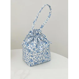 Drawstring Bag Sewing Pattern | Bucket Bag Pattern | Makeup Bag Pattern | Beginner Bag Pattern | Pouch Bag Pattern | Make Up Bag Pattern