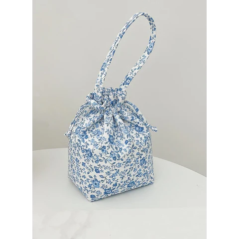 Drawstring Bag Sewing Pattern | Bucket Bag Pattern | Makeup Bag Pattern | Beginner Bag Pattern | Pouch Bag Pattern | Make Up Bag Pattern