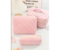 Makeup Bag Patterns Set | Boxy Pouch Pattern | Beginner Bag Pattern | Quilted Pouch Bag Pattern | Quilted Make Up Bag Pattern | Easy Bag