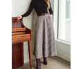 Skirt with Pockets Sewing Pattern, Women Sewing Patterns, Skirt Pattern, Midi Skirt Sewing Pattern, Women Skirt Pattern, Midi Skirt Sewing