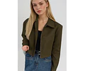 Jacket Pattern for Women, Zip Up Jacket Pattern, Women Jacket Sewing Pattern, Crop Jacket, Short Jacket, Women Sewing Pattern Zipper Jacket