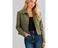 Jacket Pattern for Women, Zip Up Jacket Pattern, Women Jacket Sewing Pattern, Crop Jacket, Short Jacket, Women Sewing Pattern Zipper Jacket