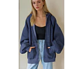 Oversized Zip Up Hoodie Sewing Pattern, Women Hoodie, Hoodie Pattern, Women Sewing Pattern, Beginner Sewing Pattern Zip Hoodie