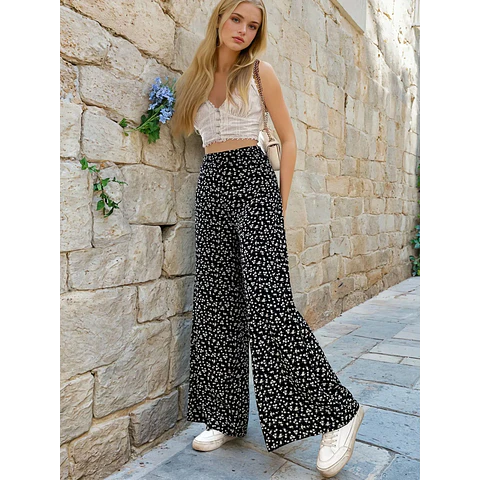 Pants Pattern for Women | Wide Leg  Pants Sewing Pattern | Summer Pants Pattern | Sewing Patterns | Women Sewing Pattern | High Waist Pants