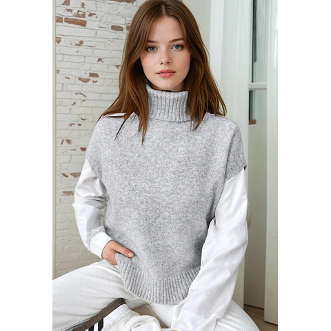 Top Sewing Pattern | Mock Neck Top | Turtleneck Top Pattern | Sewing Patterns | Women Sewing Pattern | Beginner Pattern Top | Vest Pattern