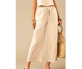 Summer Pants Pattern for Women | Capri Wide Leg Pants Pattern | Crop Pants Pattern | Sewing Patterns | Women Pattern Pants Trousers
