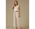 Summer Pants Pattern for Women | Capri Wide Leg Pants Pattern | Crop Pants Pattern | Sewing Patterns | Women Pattern Pants Trousers