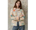 Jacket Sewing Pattern | Quilted Jacket Pattern | Sewing Patterns Women | Sewing Pattern Patchwork Jacket | Button Up Jacket with Collar