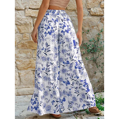Tiered Pants Sewing Pattern | Women Pants Pattern | Wide Leg Pants Pattern | Pants Pattern | Sewing Patterns | Women Sewing Pattern