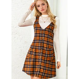 Overall Dress Pattern, Jumper Pattern, Pinafore pattern, Women Dress Sewing Pattern, Easy Dress, Sewing Pattern - Women Sewing Pattern