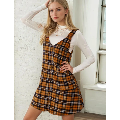 Overall Dress Pattern, Jumper Pattern, Pinafore pattern, Women Dress Sewing Pattern, Easy Dress, Sewing Pattern - Women Sewing Pattern