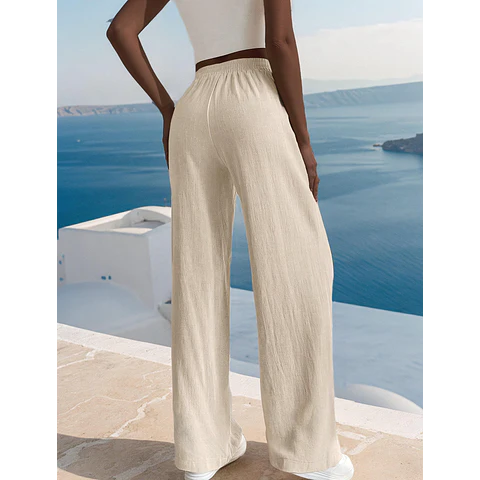 Elastic Waistband Pants Sewing Pattern for Women | Pants Pattern | Trouser Pattern | Women Sewing Pattern | High Waisted Pants PDF Pattern