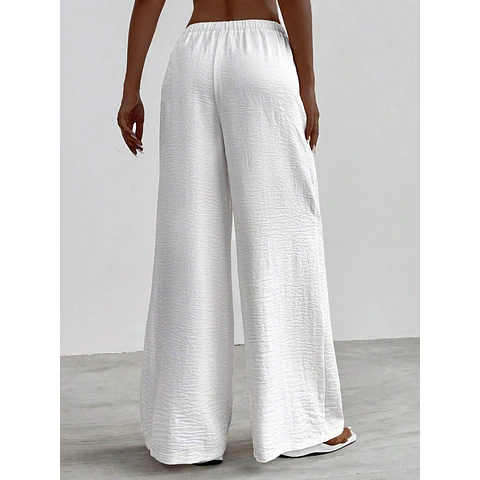 Summer Pants Sewing Pattern | Wide Leg Pants, Palazzo Pants Sewing Pattern, Elastic Waistband Wide Leg Pants Pants Pattern, Beginner Pattern