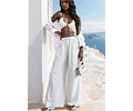 Summer Pants Sewing Pattern | Wide Leg Pants, Palazzo Pants Sewing Pattern, Elastic Waistband Wide Leg Pants Pants Pattern, Beginner Pattern