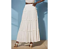 Maxi Skirt Sewing Pattern | Tiered Skirt Pattern | Women Skirt Pattern | Sewing Patterns | Women Patterns, Long Skirt Pattern, Ruffled Skirt