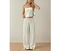 Women Pants Sewing Pattern | Pants with Back Pocket Pattern | Elastic Waistband Wide Leg Pants Pants Pattern, Beginner Pattern Pants Women