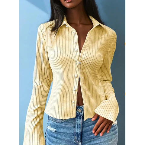 Shirt Pattern for Women, Flared Sleeves Shirt, Bell Sleeves Shirt Sewing Pattern, Button Up Shirt, Sewing patterns for Women, Blouse Pattern