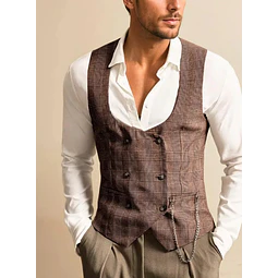 Men Waistcoat Sewing Pattern | Lined Vest Sewing Pattern, Waistcoat, Sewing Pattern Vest Men, Top Pattern Men, Suit Pattern Men, Suit Vest